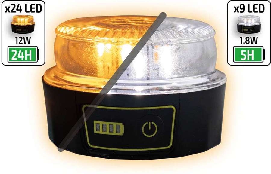 Kogut magnetyczny + latarka LED